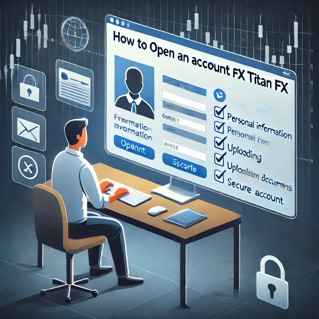 Titan FXでの口座開設方法を5ステップで解説