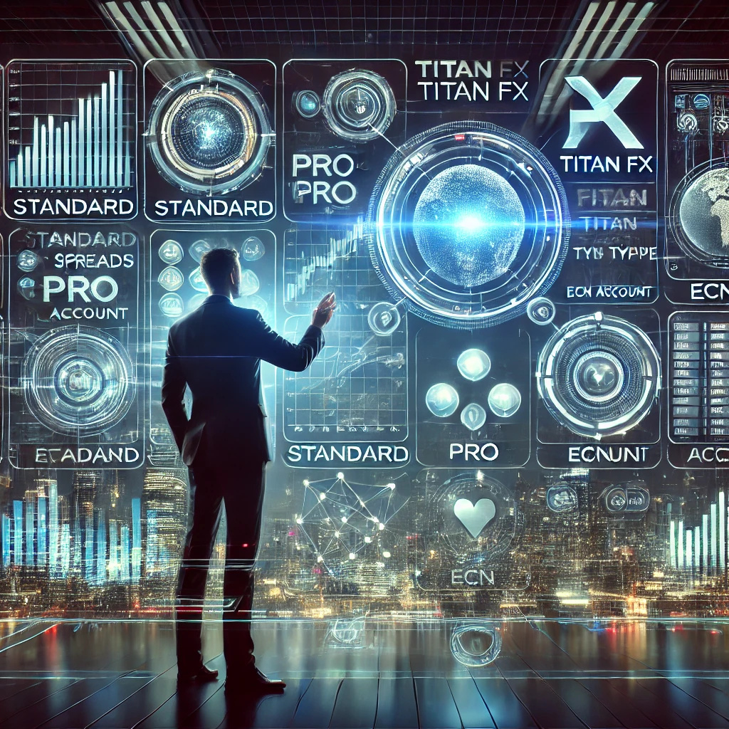 Titan FXの口座タイプを徹底比較！3種類の特徴と選び方