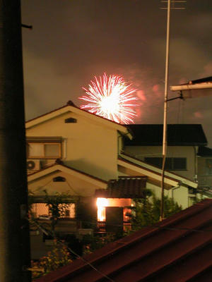 8月3日の花火