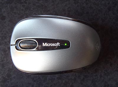 Microsoft Wireless Mobile Mouse 3500 バッテリーインジケーター