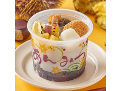 ドンレミー 秋の味わいクリームあんみつ