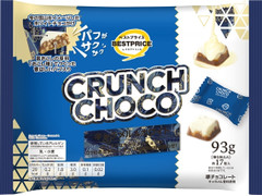 イオン トップバリュ ベストプライス クランチチョコ キャラメル＆ホワイト