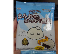 不二家 カントリーマアム まみれさん追いかけてきて雪山