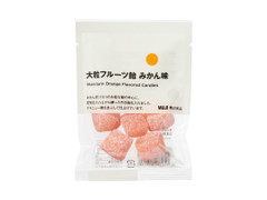 無印良品 大粒フルーツ飴 みかん味