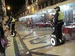 セグウェイに乗るリスボンの警察