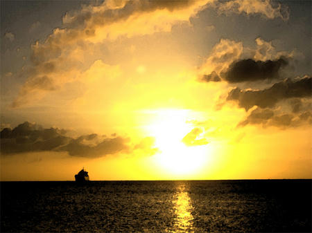 サイパンの夕日２