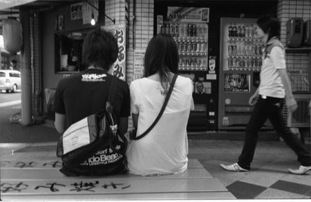 二人でお好み焼き