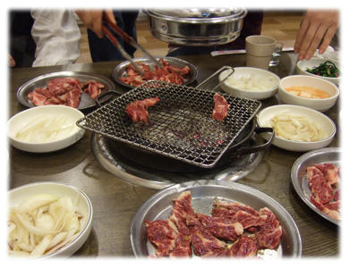 焼きます