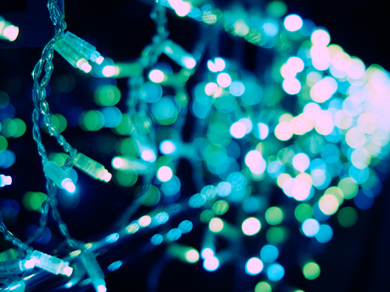 緑のイルミネーション