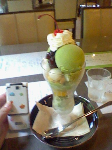 特製抹茶パフェ