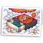 Christmas picture - Christmas tree in box