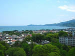 小田原城天守閣からの風景