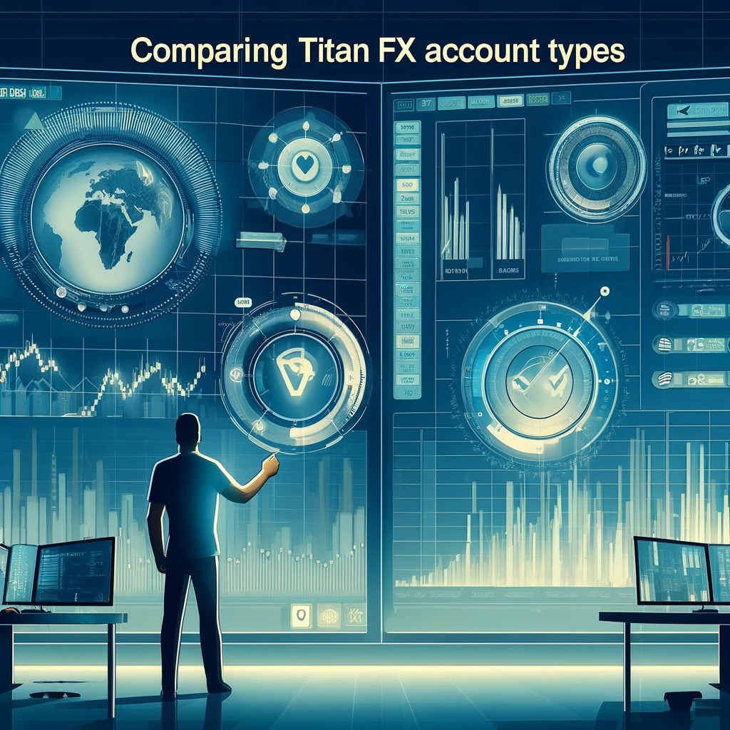 Titan FXの口座タイプの比較─選択肢豊富なトレード環境