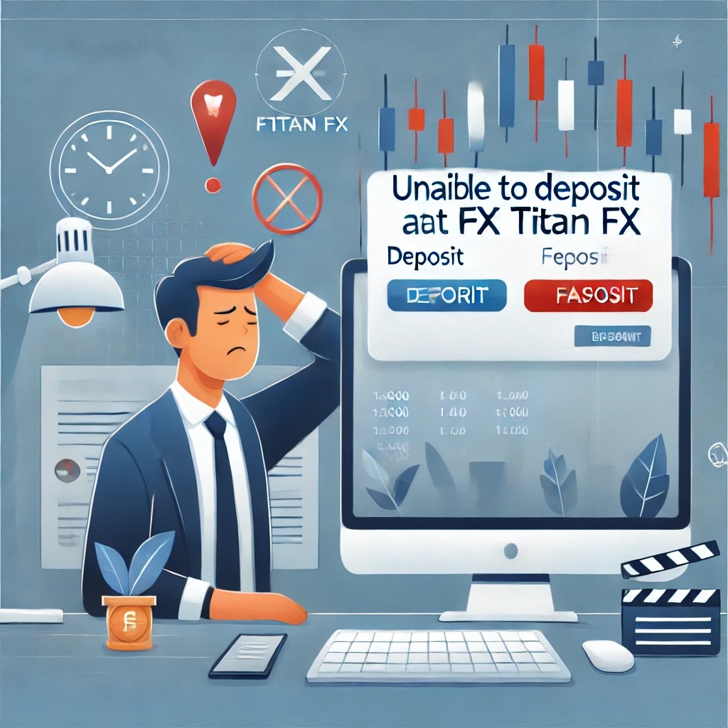 Titan FXで入金できない時の対処法と注意点