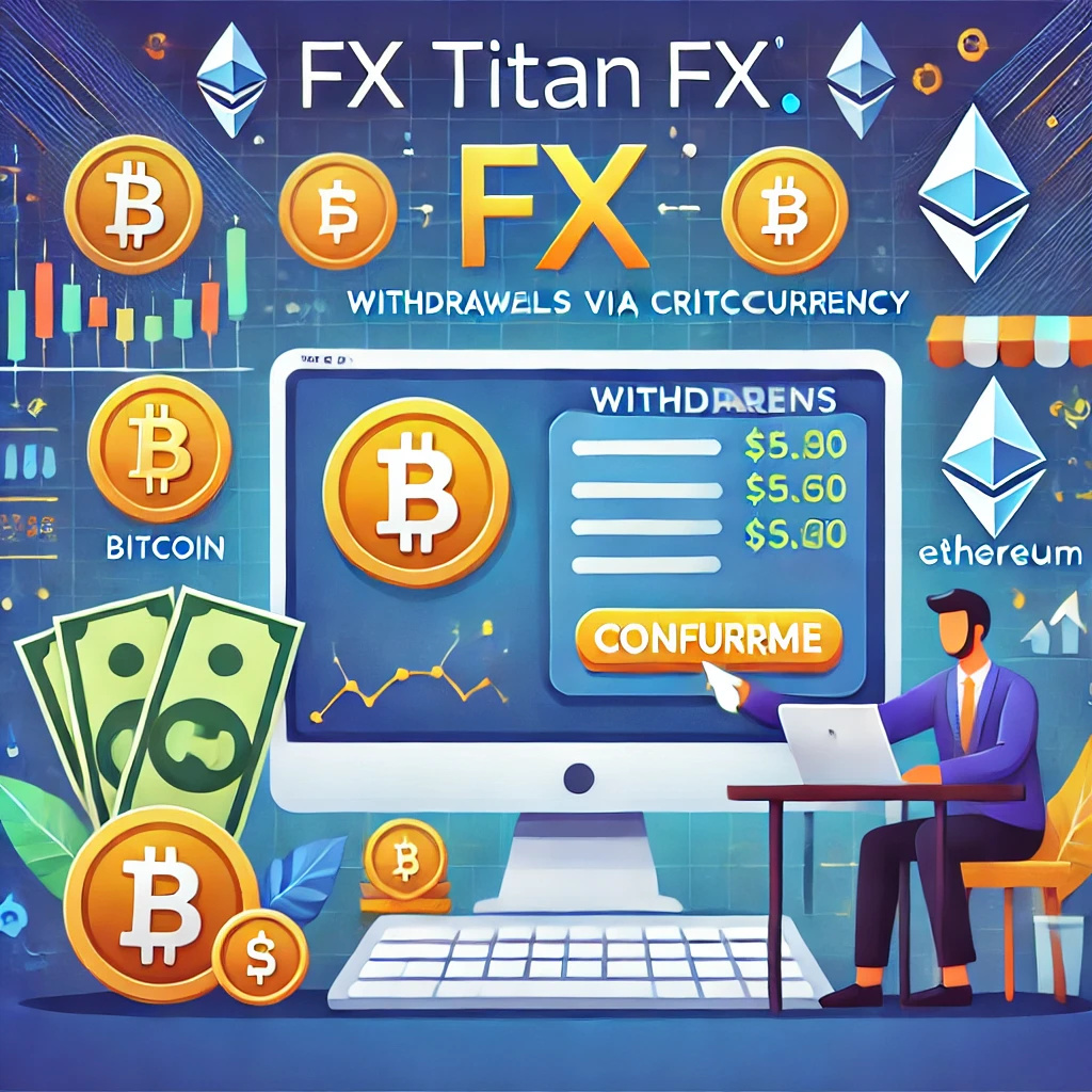 Titan FXの出金方法：暗号資産での出金と手数料