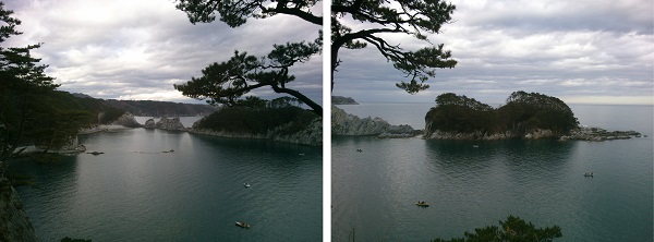 浄土ヶ浜　一望