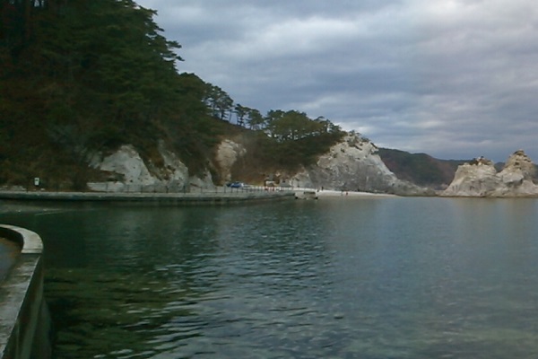 浄土ヶ浜　遊歩道