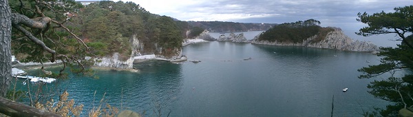浄土ヶ浜　全景
