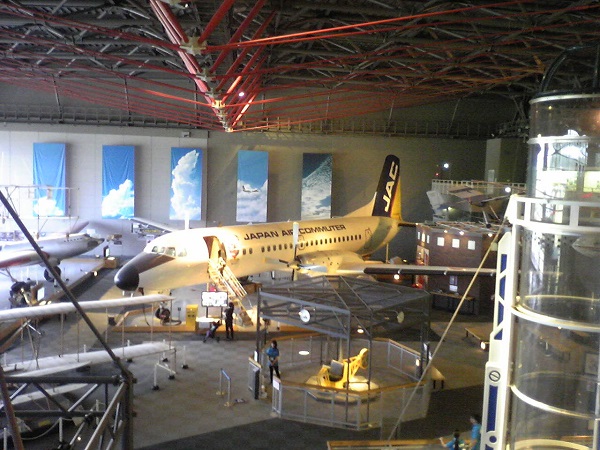 三沢航空科学館　屋内ブース