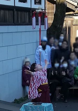 太神楽の曲芸