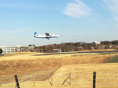 ドルニエ228　JA8858着陸