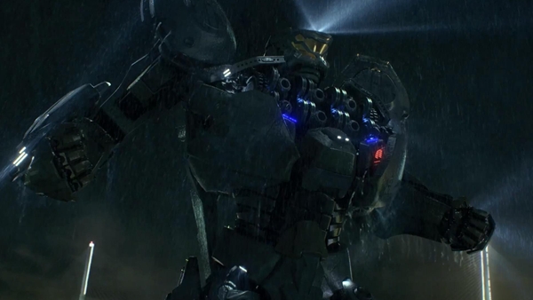 パシフィック・リム(Pacific Rim)オーストアリアのイエーガー「ストライカー・エウリカ」胸からミサイル出します