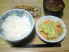 晩飯ですよー