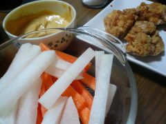  から揚げ＆大根と人参のスティック 