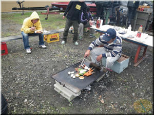 美味しかったトン汁＆バーベＱ
