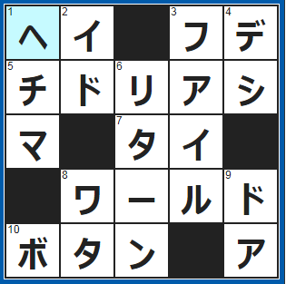 ポイントサイト　クロスワード答え　2021/7/17　家の敷地をぐるりと囲む壁