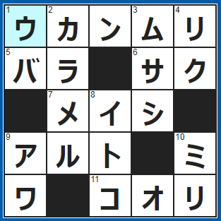 ポイントサイト　クロスワード答え　2021/8/19　「安」や「守」の部首