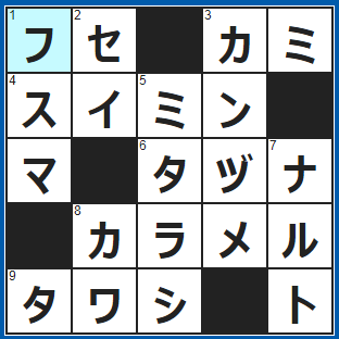 ポイントサイト　クロスワード答え　2021/9/21　ワンちゃんが地面にペタッ