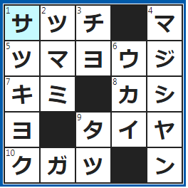 クロスワードの答え　2022/6/6　危険を事前に○○○する