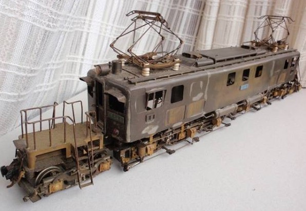 鉄道模型 OJゲージ ED1618 デスプレイ 電気機関車