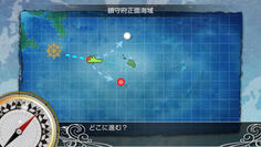 海域マップが完全にブラウザ版のそれと同一　既視感マックスです(/_;)