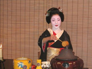 公演前のお茶席