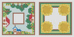 出来上がりｲﾒｰｼﾞ / cross-stitch +  back-stitch