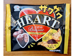 不二家 ハートチョコレート ザクザクビスケット