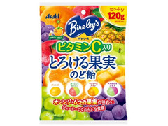 アサヒ バヤリース とろける果実のど飴