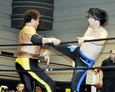 天龍 ドリー NOSAWAvs諏訪魔 青木 佐藤