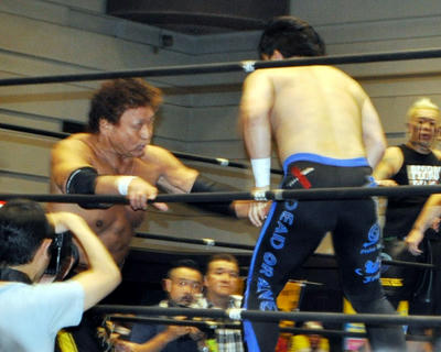 天龍 ドリー NOSAWAvs諏訪魔 青木 佐藤