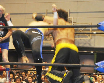 天龍 ドリー NOSAWAvs諏訪魔 青木 佐藤