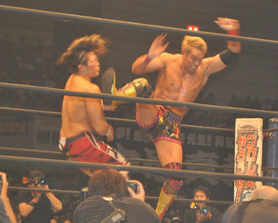 棚橋弘至 柴田勝頼vsオカダ・カズチカ 桜庭和志