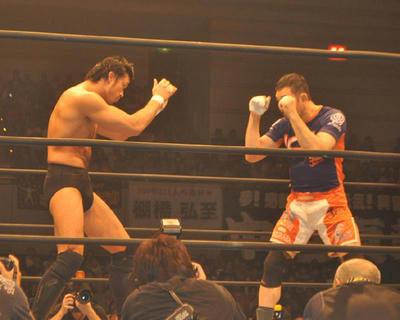 棚橋弘至 柴田勝頼vsオカダ・カズチカ 桜庭和志