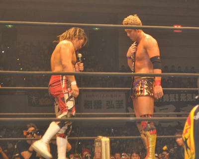 棚橋弘至 柴田勝頼vsオカダ・カズチカ 桜庭和志