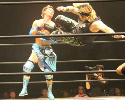 入江茂弘 ヤス・ウラノ ゆにvs真翔 勝俣瞬馬 MAO