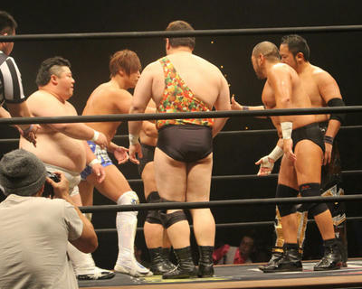 高木三四郎 飯伏幸太 伊橋剛太vsディック東郷 アントーニオ本多 佐々木貴