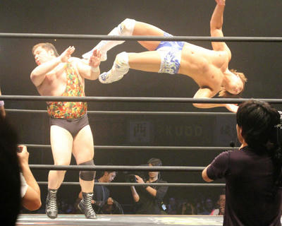 高木三四郎 飯伏幸太 伊橋剛太vsディック東郷 アントーニオ本多 佐々木貴