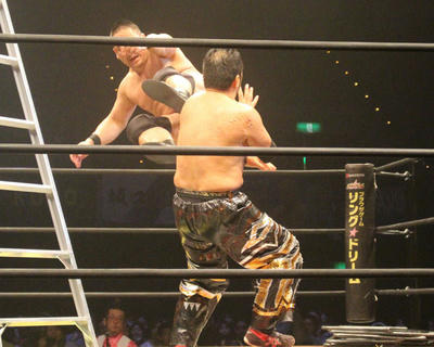高木三四郎 飯伏幸太 伊橋剛太vsディック東郷 アントーニオ本多 佐々木貴