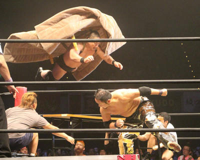 高木三四郎 飯伏幸太 伊橋剛太vsディック東郷 アントーニオ本多 佐々木貴